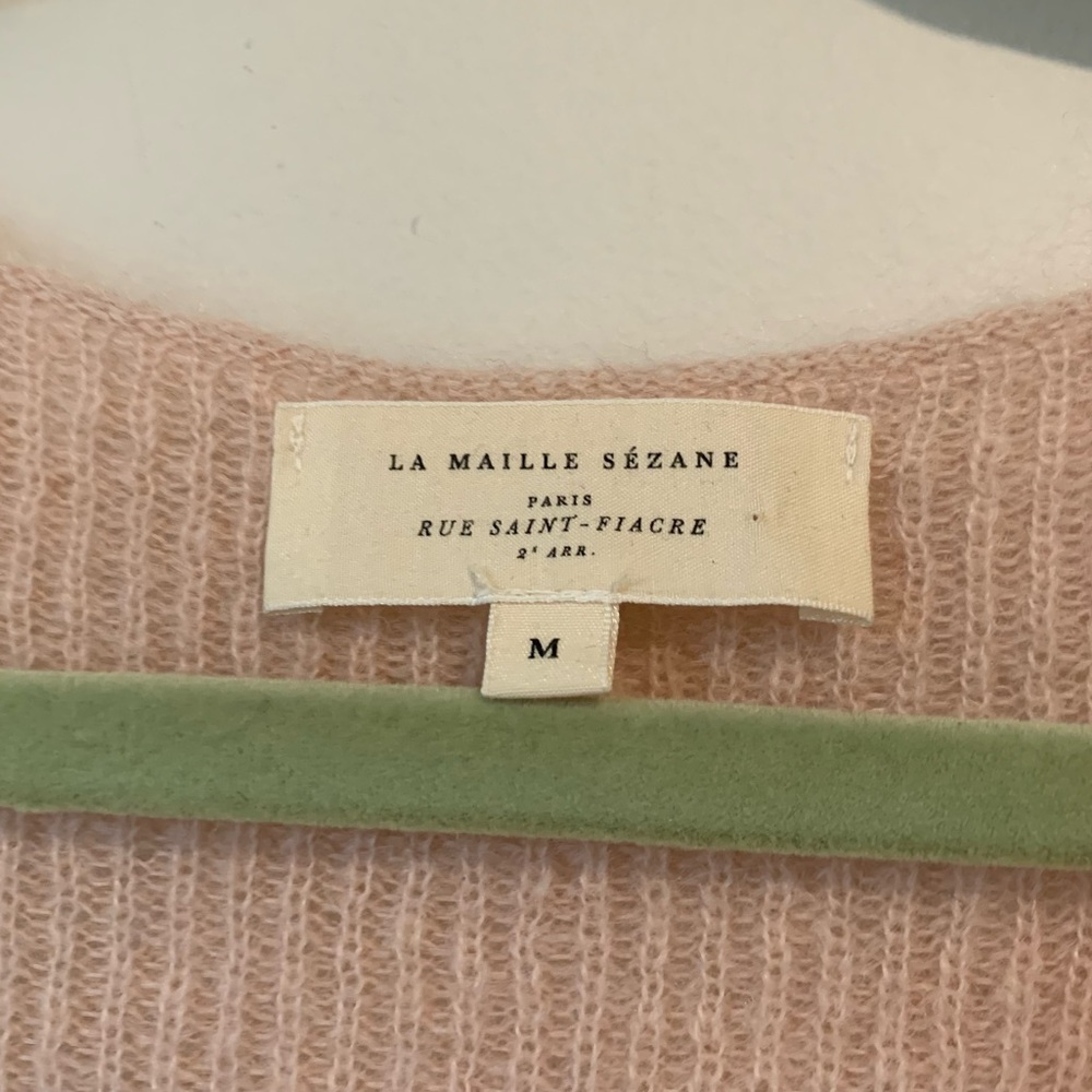 Sezane Pink Women's Sweater - Picture 3 of 8